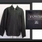 Mens MEDIUM M Black TOWNE By London Fog Hipster JACKET