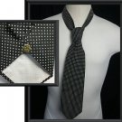 Vintage 50 60's  57" L 4" Wide Mens SWISS DOTS Neck Tie