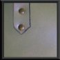 VINTAGE 50'S  OLIVE GREEN  LEATHER HAND BAG FRAME PURSE