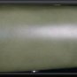 VINTAGE 50'S  OLIVE GREEN  LEATHER HAND BAG FRAME PURSE