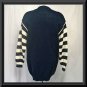 BENETTON ITALY Long NAVY BLUE Sweater Cardigan WOMENS L