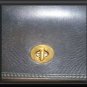 VTG CLASSIC COACH BLACK LEATHER CROSS BODY PURSE  9870