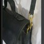 VTG CLASSIC COACH BLACK LEATHER CROSS BODY PURSE  9870