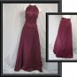 B2 NEW NWT 2PC CRANBERRY Long FORMAL Evening Dress   14