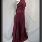 B2 NEW NWT 2PC CRANBERRY Long FORMAL Evening Dress   14