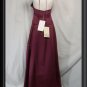 B2 NEW NWT 2PC CRANBERRY Long FORMAL Evening Dress 14