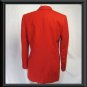 10 P L JACKET Blazer MILITARY LONG RED WOOL PENDLETON