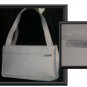 LARGE  KENNETH COLE REACTION NYLON TAUPE PURSE HAND BAG