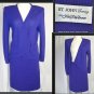 Size 10 12   ST JOHN EVENING DRESS Purple Skirt Top Set