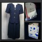 LESSLIE FAY Skirt Suit NEW NWT Womens 12 12P L WASHABLE