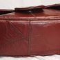 Vintage Brown 70's Patchwork Faux Leather Wrist Purse