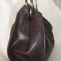 Vintage Brown Silver 70's Style Evening Bag Small Purse