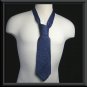PERRY ELLIS PORTFOLIO 100% Silk Tie Light Dark Blue 4"