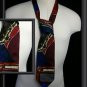 100% Silk Ted Lapidus Music Theme Tie Radio Saxophone