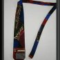 100% Silk Ted Lapidus Music Theme Tie Radio Saxophone