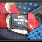 100% Silk Ted Lapidus Music Theme Tie Radio Saxophone