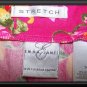 FLORAL PINK Stretch CAPRI Cropped PANTS WOMENS 14 L XL