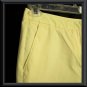 NEW YORK & CO Yellow Stretch CAPRI Crop PANTS Sz 4 S XS