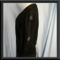 Vintage Women L Nat Allen Black Top Sweater Rhinestones