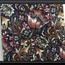 Blue Silk CHRISTIAN DIOR Monsieur Mens Neck Tie Floral