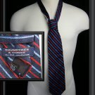 Silk Handmade Roundtree Yorke Mens Neck Tie Stripes 60"