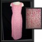 LONG TANK Size 6 M Pink Summer MAXI Dress Floral Print