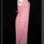 LONG TANK Size 6 M Pink Summer MAXI Dress Floral Print