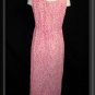 LONG TANK Size 6 M Pink Summer MAXI Dress Floral Print