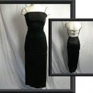 Long Silky Open Back ZUM ZUM Niki Livas Dress S M 9 10