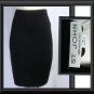 ST JOHN KNIT SEPARATES BLACK STRAIGHT SKIRT SIZE 4 MINT