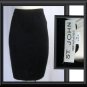 ST JOHN KNIT SEPARATES BLACK STRAIGHT SKIRT SIZE 4 MINT