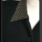 Long BLACK GOLD GLITTER Tank Dress Jacket EVENING  12 L