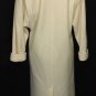 GEIGER Long BOILED WOOL Sweater COAT Off White   36 M L