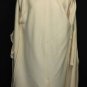 GEIGER Long BOILED WOOL Sweater COAT Off White   36 M L