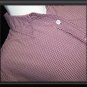Womens Size Large LEE Jeans Red White Checked Shirt Top