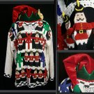 UGLY SWEATER PARTY VTG CHRISTMAS SEE THROUGH ELF HAT  L