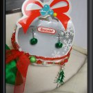 UGLY SWEATER PARTY CHRISTMAS VTG 80'S 3D TREE SIZE L XL