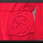RINA DI MONTELLA Red Wool Formal COCKTAIL Dress Sz XS 4