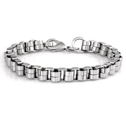 Stainless Steel Link Wristband Bracelet