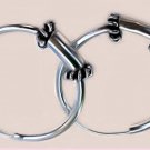 Pair of Sterling Silver Bali hoops Pair of Sterling Silver Bali hoops