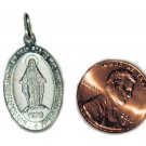 Sterling Silver Virgin Mary Virgen Maria Charm Pendant Medal Sterling Silver Virgin Mary Virgen Maria Charm Pendant Medal