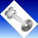 Cross Steel 3D 16G, 5/16 Lip Labret Ring Stud Monroe Tragus Earring Chin Piercing Jewelry Cross Steel 3D 16G, 5/16 Lip Labret Ring Stud Monroe Tragus Earring Chin Piercing Jewelry