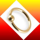 Golden Titanium micro 16G 3/8 Captive Bead Ring Nose Septum Hoop Earring Nipple Lips 16 Gauge Golden Titanium micro 16G 3/8 Captive Bead Ring Nose Septum Hoop Earring Nipple Lips 16 Gauge