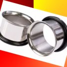 Pair 5/8 16mm Steel Single Flare Ear Tunnel Gauges Plugs Piercing Pair 5/8 16mm Steel Single Flare Ear Tunnel Gauges Plugs Piercing