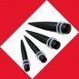 Pair 4G 5mm Onyx Black Stone Ear Taper Expanders Stretchers Gauges