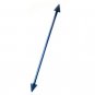 Steel Titanium Blue 16G Spike Ear Industrial Barbell Earring Piercing Jewelry gauge