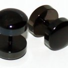 Pair Black Steel Ear Cheater Fake Plugs Looks like 00G 16G Pair Black Steel Ear Cheater Fake Plugs Looks like 00G 16G
