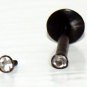 One Black Flexible Clear CZ Lip Labret Ring Stud Monroe Tragus Jewelry 16 Gauges, 5/16