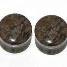 Pair 5/8 Brown Jasper Stone Plugs Saddle Ear Stretching Piercing Gauge 16mm Pair 5/8 Brown Jasper Stone Plugs Saddle Ear Stretching Piercing Gauge 16mm