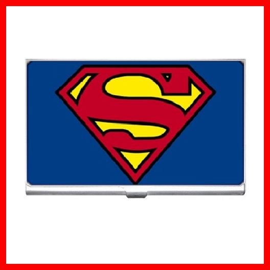 New Custom Superman Super Man Business Card Holder zz45